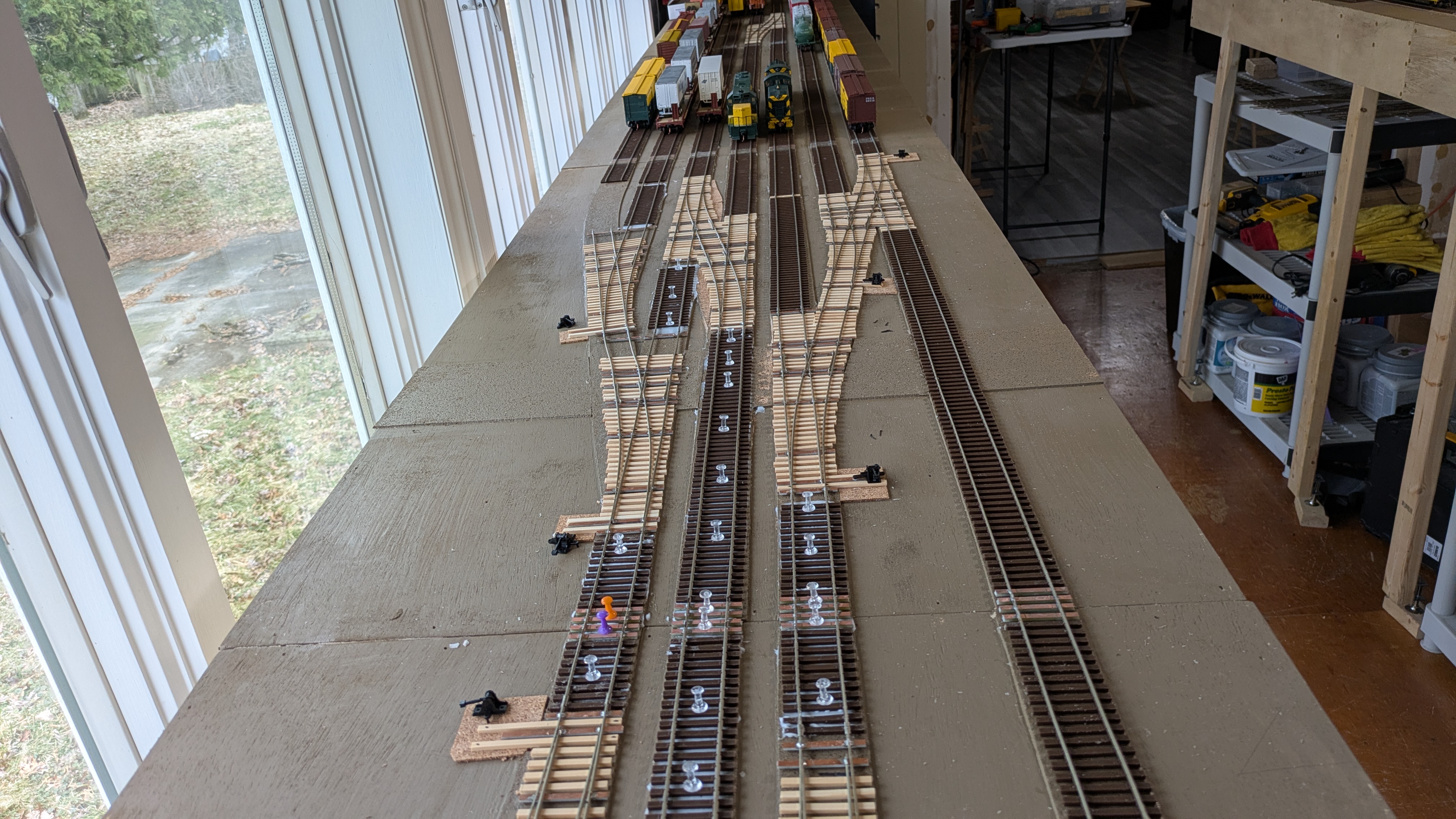 CNW Yard Construction