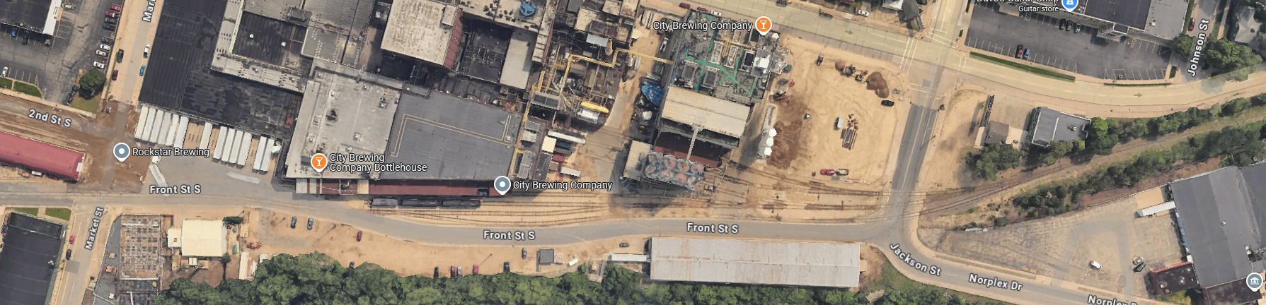 This is a modern track layout, but it has most of what I want to capture. To fit in the 2 foot width, I had to reverse a couple of tracks.